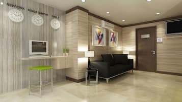 Lobby sitting area