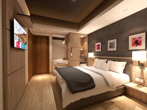 Down duvets, minibar, in-room safe, individually decorated - Grand Hallmark Hotel Johor Bahru (Johor Bahru)