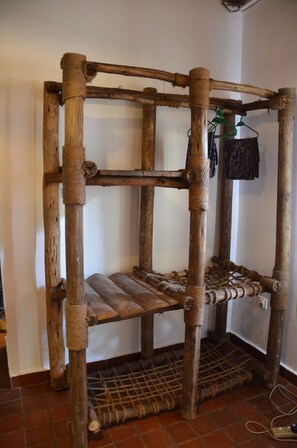 Standard Triple Room, Ensuite | Egyptian cotton sheets, in-room safe, individually decorated - Honey Badger Lodge (Moshi)