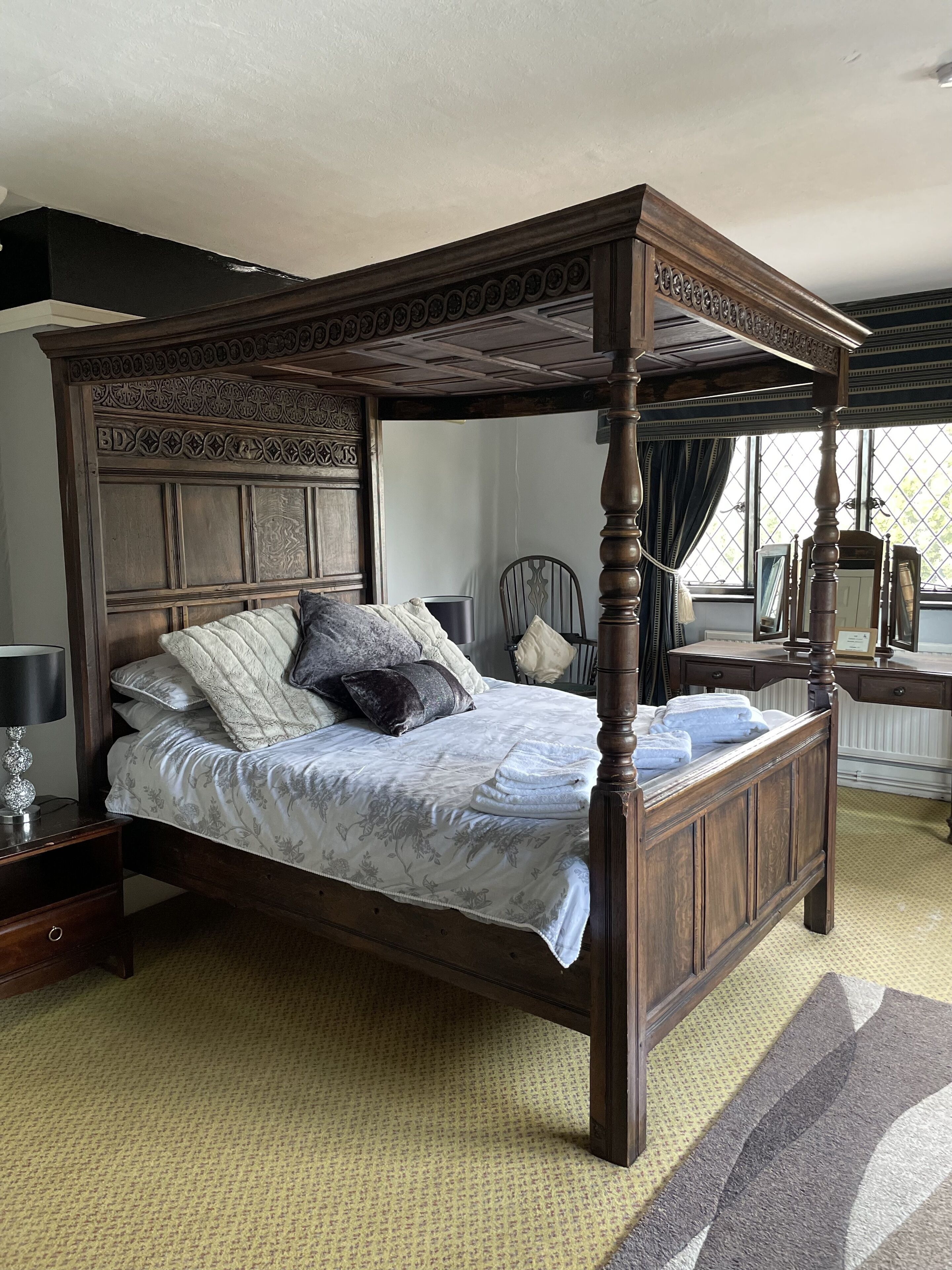 Dobbeltrom, eget bad (Four Poster) | 1 soverom