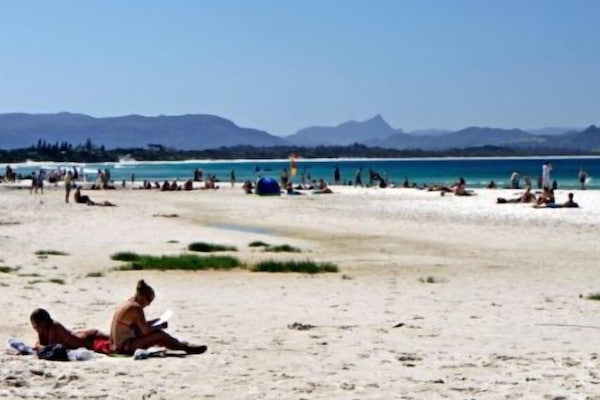 Beach nearby, white sand
