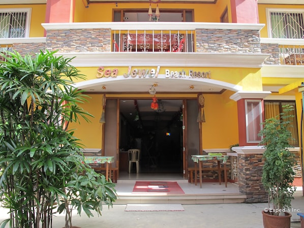 Fassade der Unterkunft