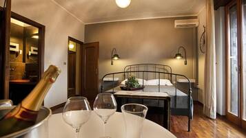 Desk, iron/ironing board, cots/infant beds, rollaway beds