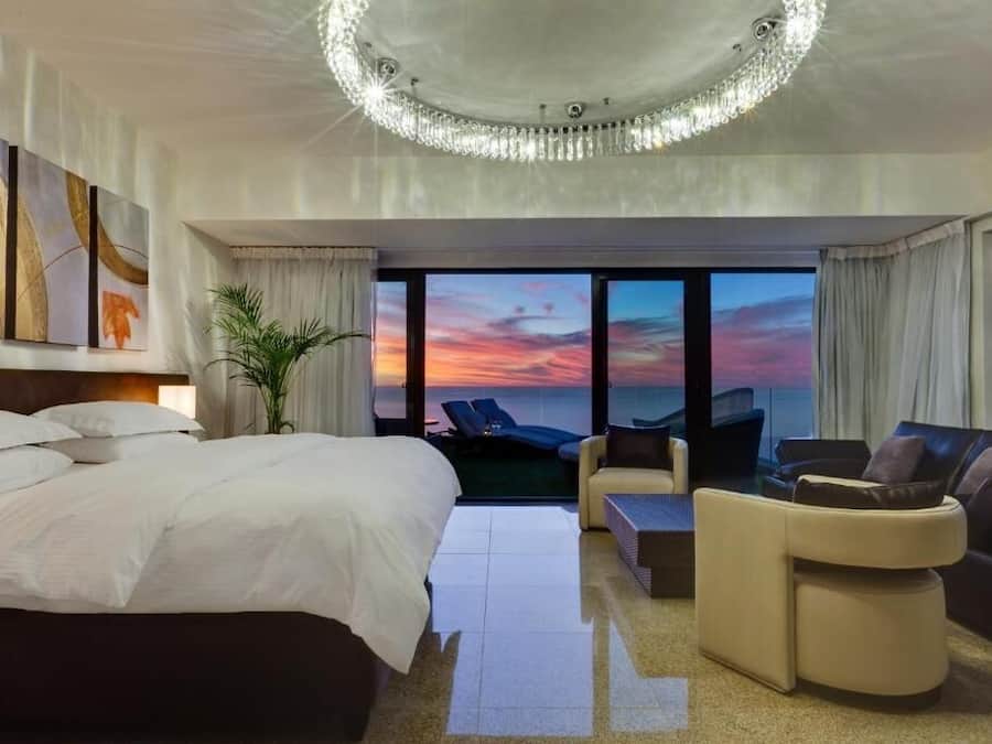 Luksus-dobbeltrom, sjøutsikt (Diamond) | Allergitestet sengetøy, safe på rommet og individuelt dekorert