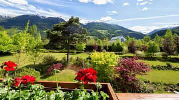 Uitzicht vanuit accommodatie