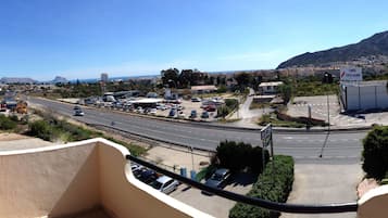 Udsigt fra overnatningsstedet