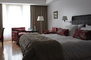 Junior-Suite | Bettwäsche aus ägyptischer Baumwolle, hochwertige Bettwaren