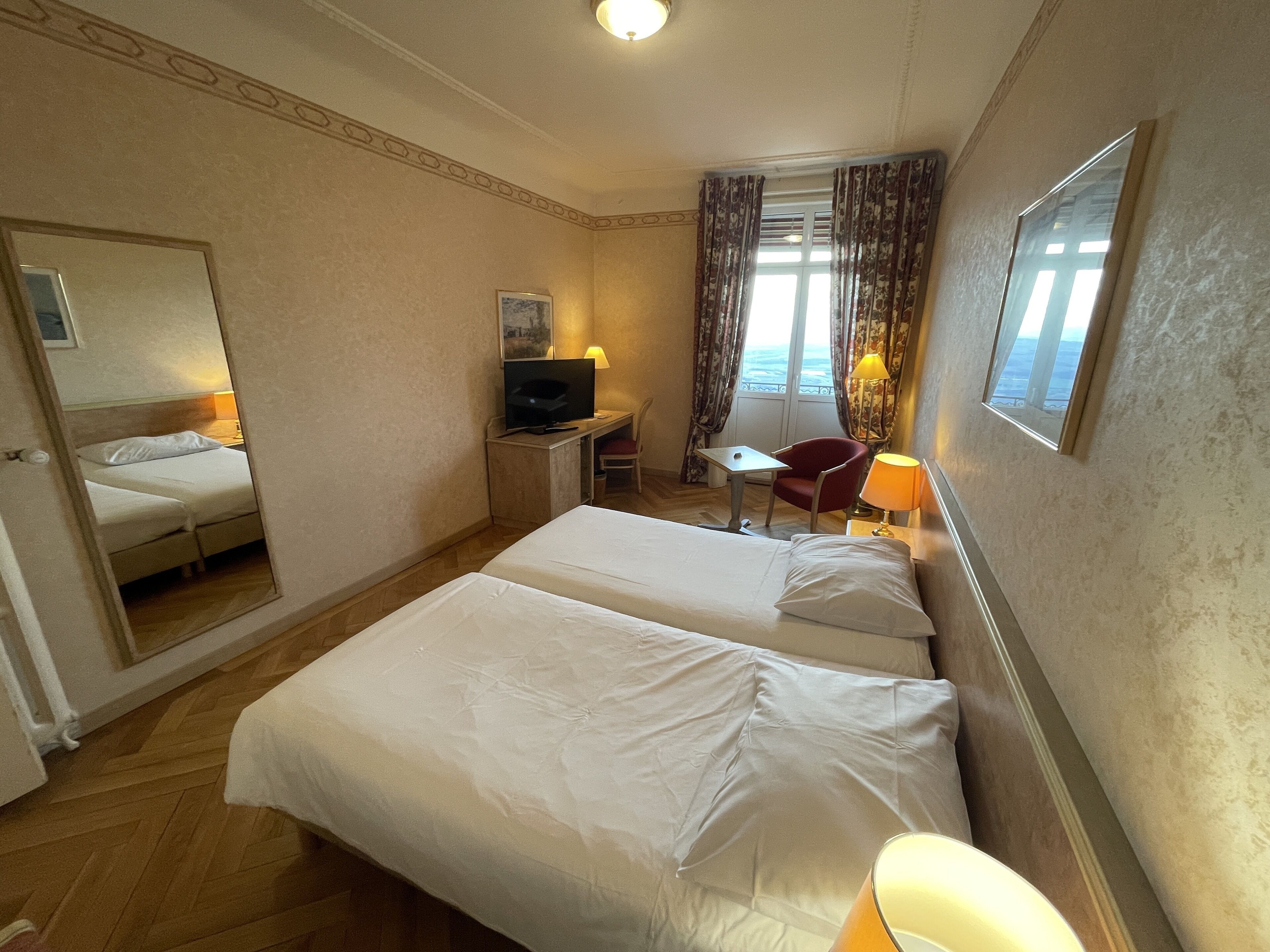 double room, mountain view | 1 bedroom, free wifi, bed sheets