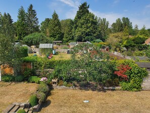 Habitación doble superior, baño en la habitación, vista al jardín