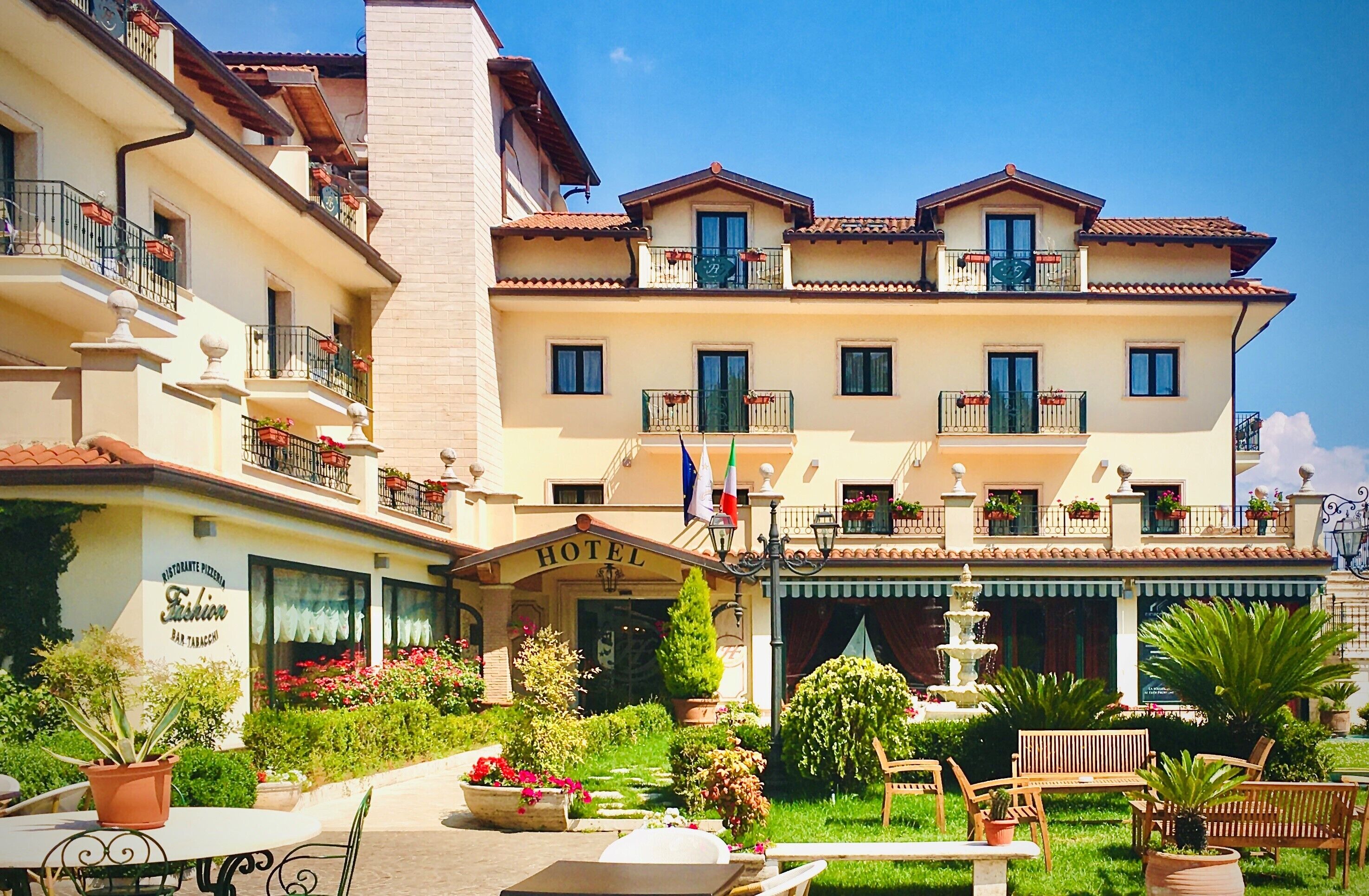 Fassade der Unterkunft