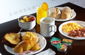 Daily buffet breakfast (EUR 10.50 per person)