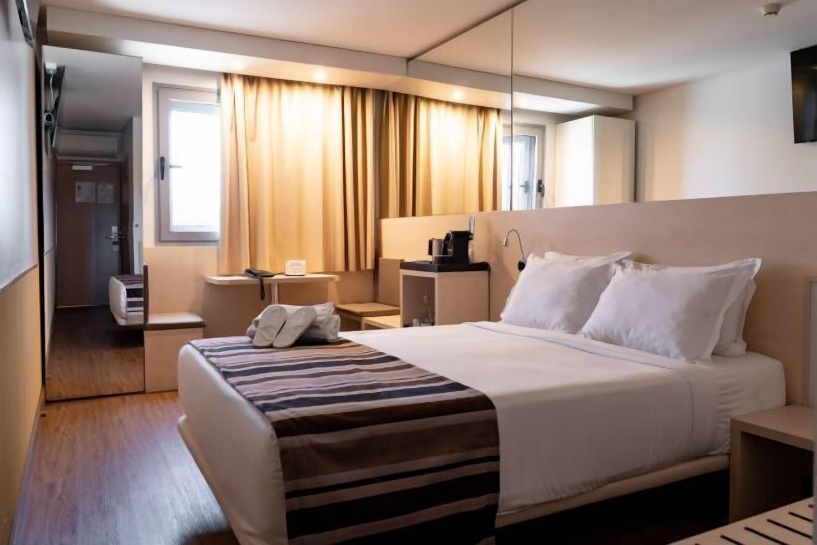 In-room safe, desk, blackout curtains, soundproofing