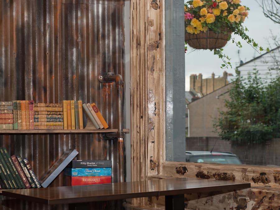 Det finns lunch och middag