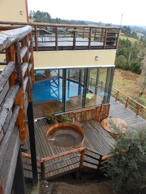 Indoor pool - Parque Quilquico (Castro)