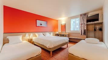 Premium bedding, individually furnished, desk, blackout curtains
