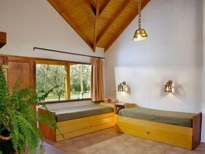 Bungalow, 2 Schlafzimmer, barrierefrei, 2 Bäder | Wohnzimmer