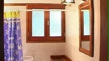 Bungalow (2 - 5 people) | Bathroom | Shower, bidet, towels
