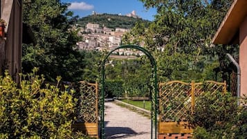 Uitzicht vanuit accommodatie