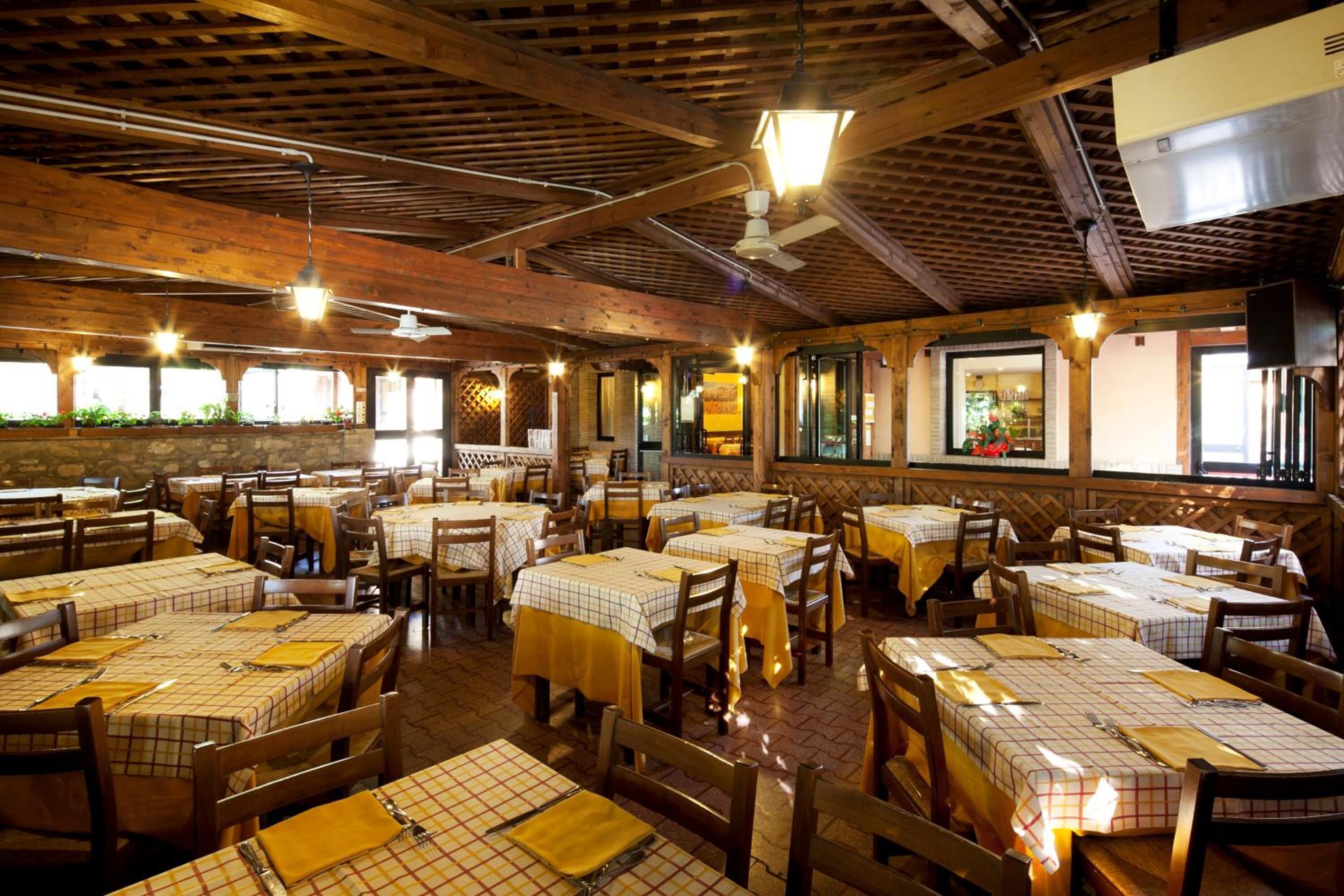 breakfast, lunch, dinner served; italian cuisine