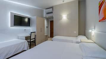 In-room safe, desk, WiFi (free), bed sheets