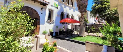 Front of property - evening/night