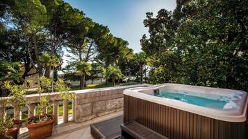 Deluxe Room with Balcony and Park View | Minibar, safe på rommet, blendingsgardiner og wi-fi (inkludert)