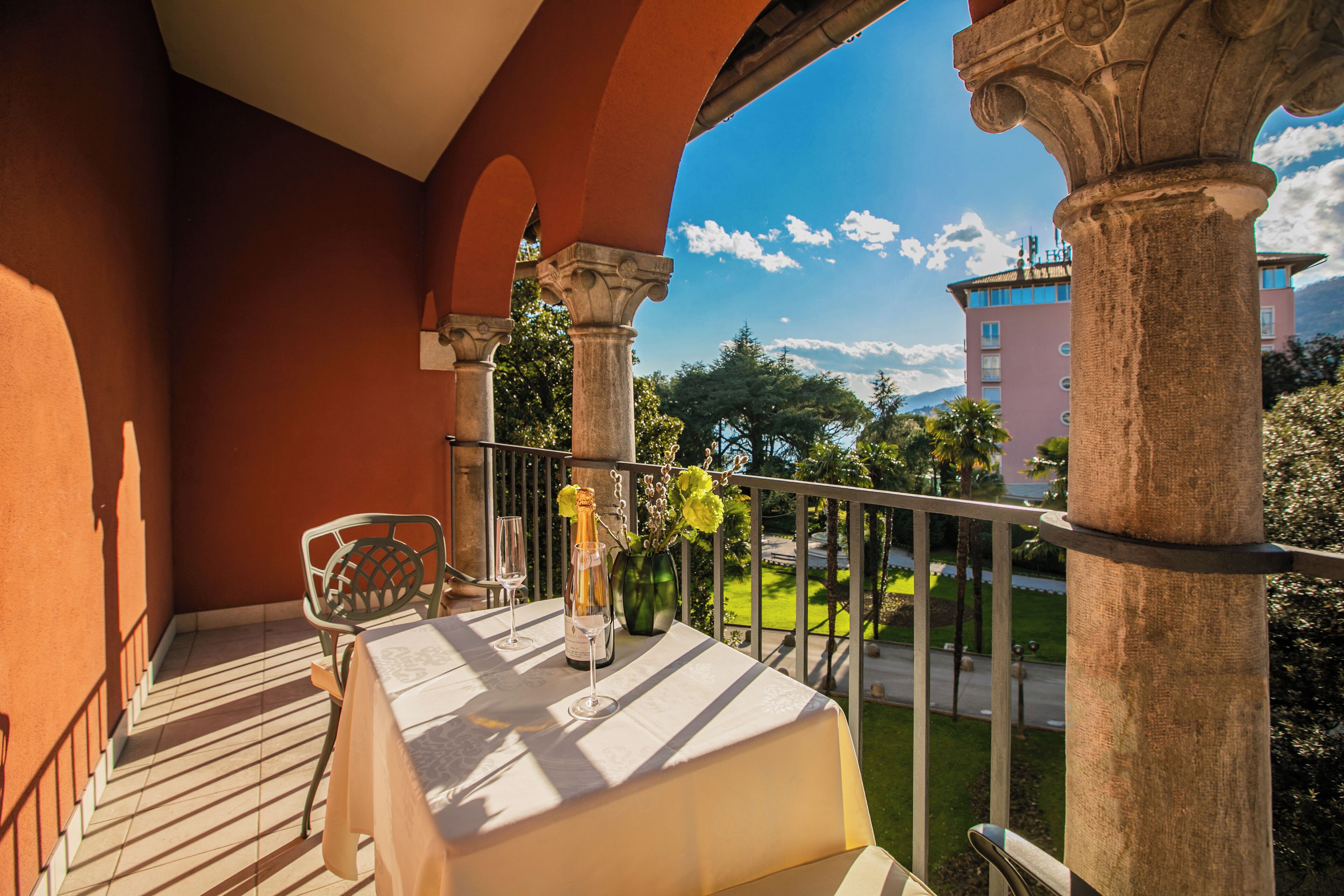 Quang cảnh nhìn từ nơi lưu trú