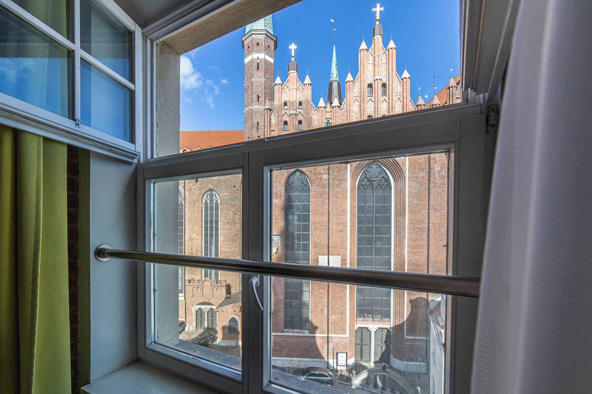 Deluxe Quadruple Room, Non Smoking, City View | In-room safe, desk, laptop workspace, blackout drapes