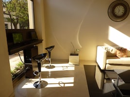Sala de estar en el lobby