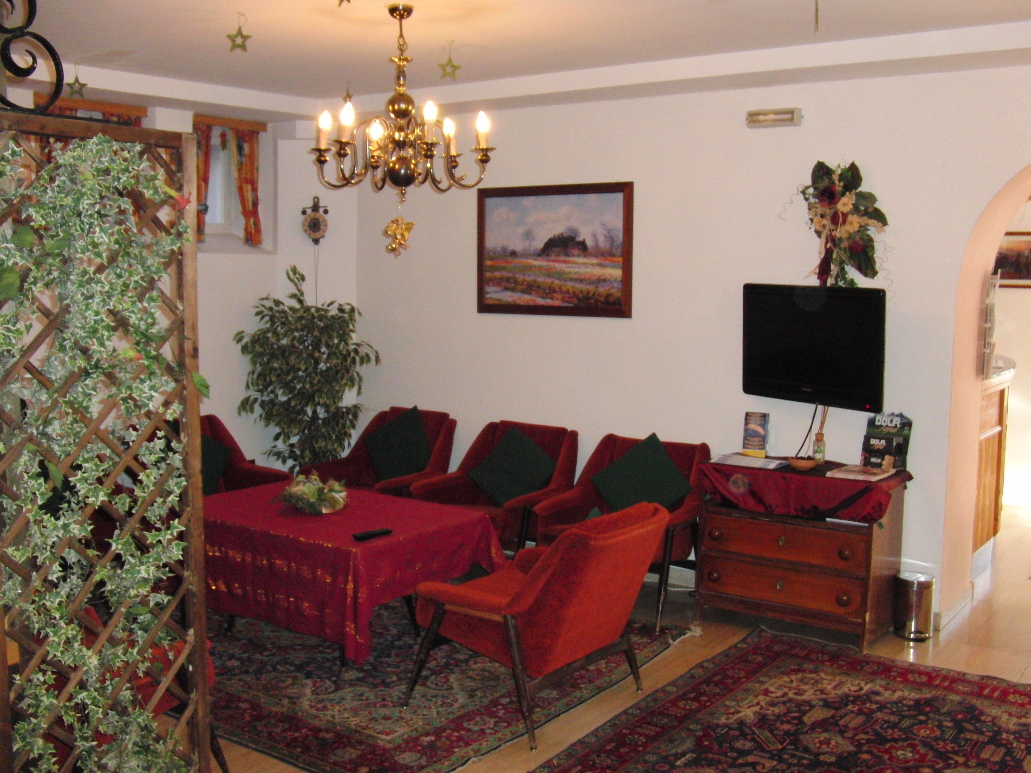 Sala de estar en el lobby