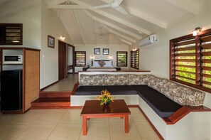 Premium Ocean View Studio Bure | Iron/ironing board, WiFi, bed sheets