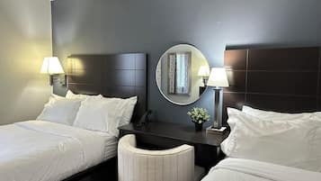 Standard Room, 2 Double Beds, Non Smoking (Double) | Individually decorated, individually furnished, soundproofing