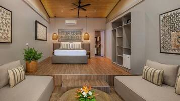 1 habitación, cortinas blackout y ropa de cama