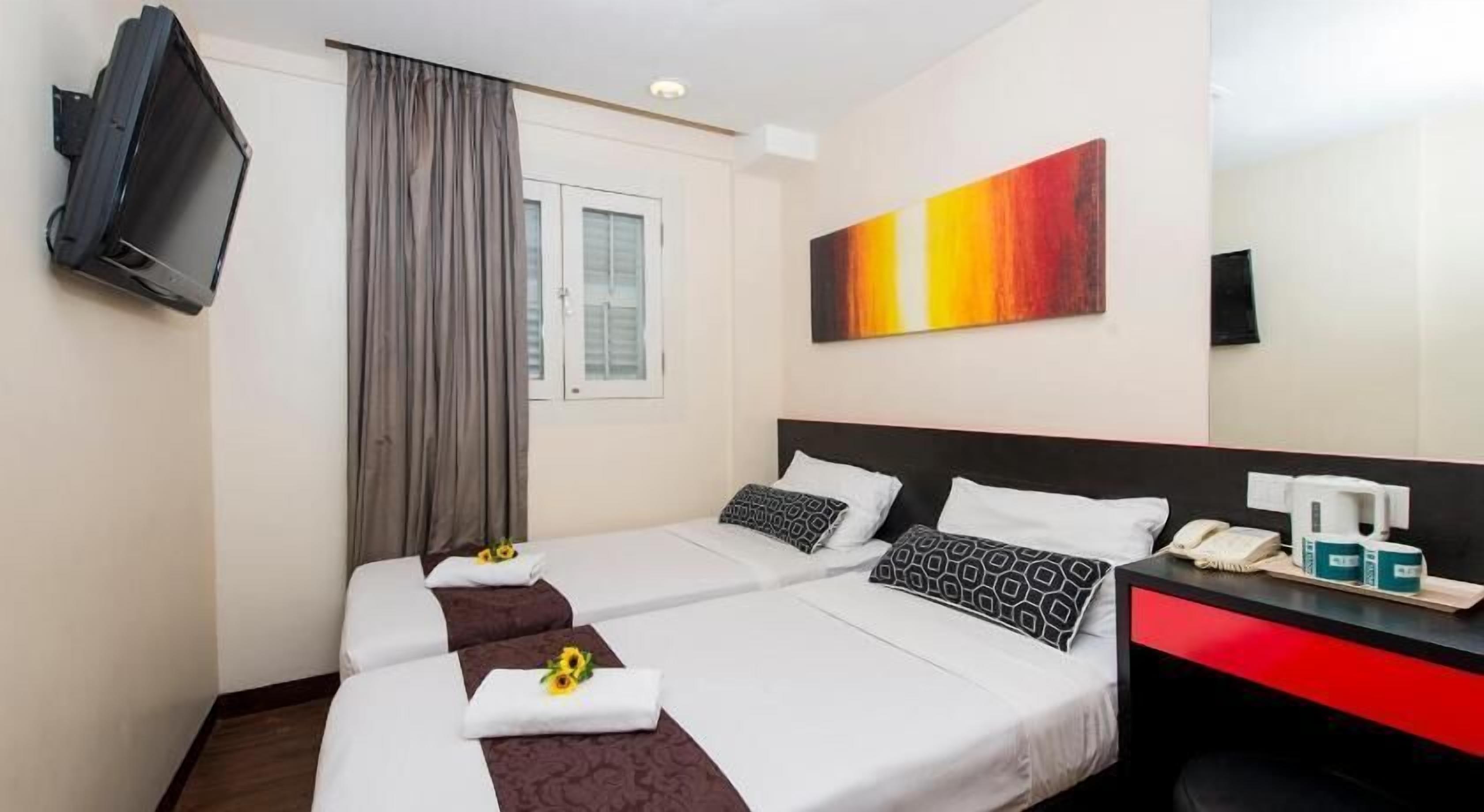 客房内保险箱、免费 WiFi、床单