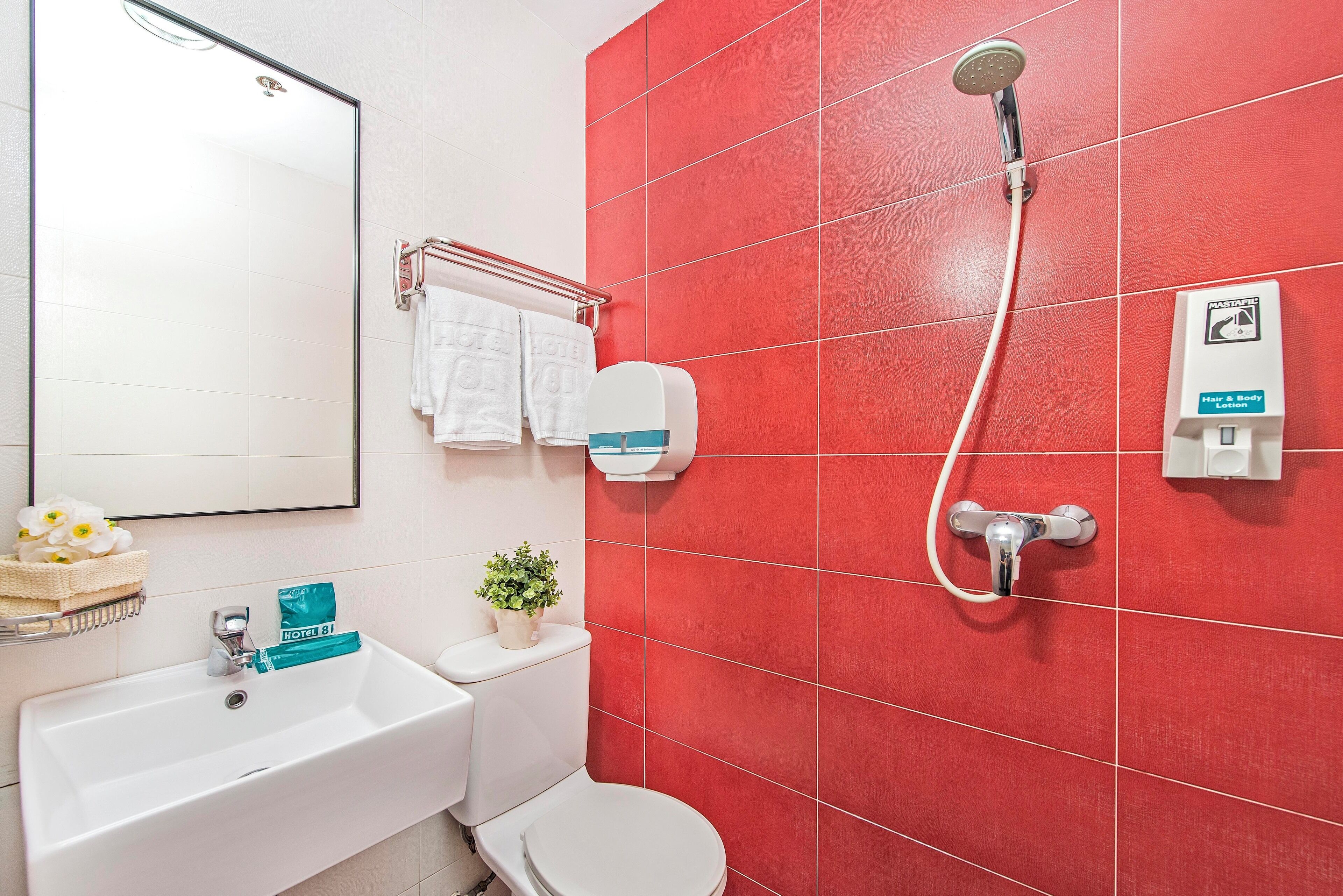 Camera Deluxe, 1 letto queen | Bagno | Doccia, set di cortesia gratuito, asciugacapelli, asciugamani