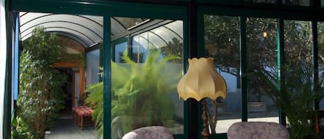 Sala de estar en el lobby