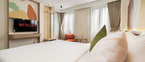 Minibar, coffres-forts dans les chambres, chambres insonorisées