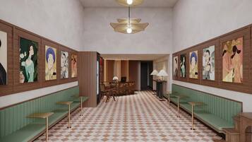 Sitzecke in der Lobby