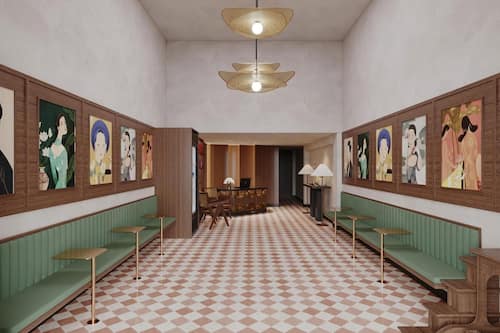 Lobby sitting area