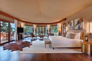 Minibar, caja de seguridad en la habitación y muebles diferentes 