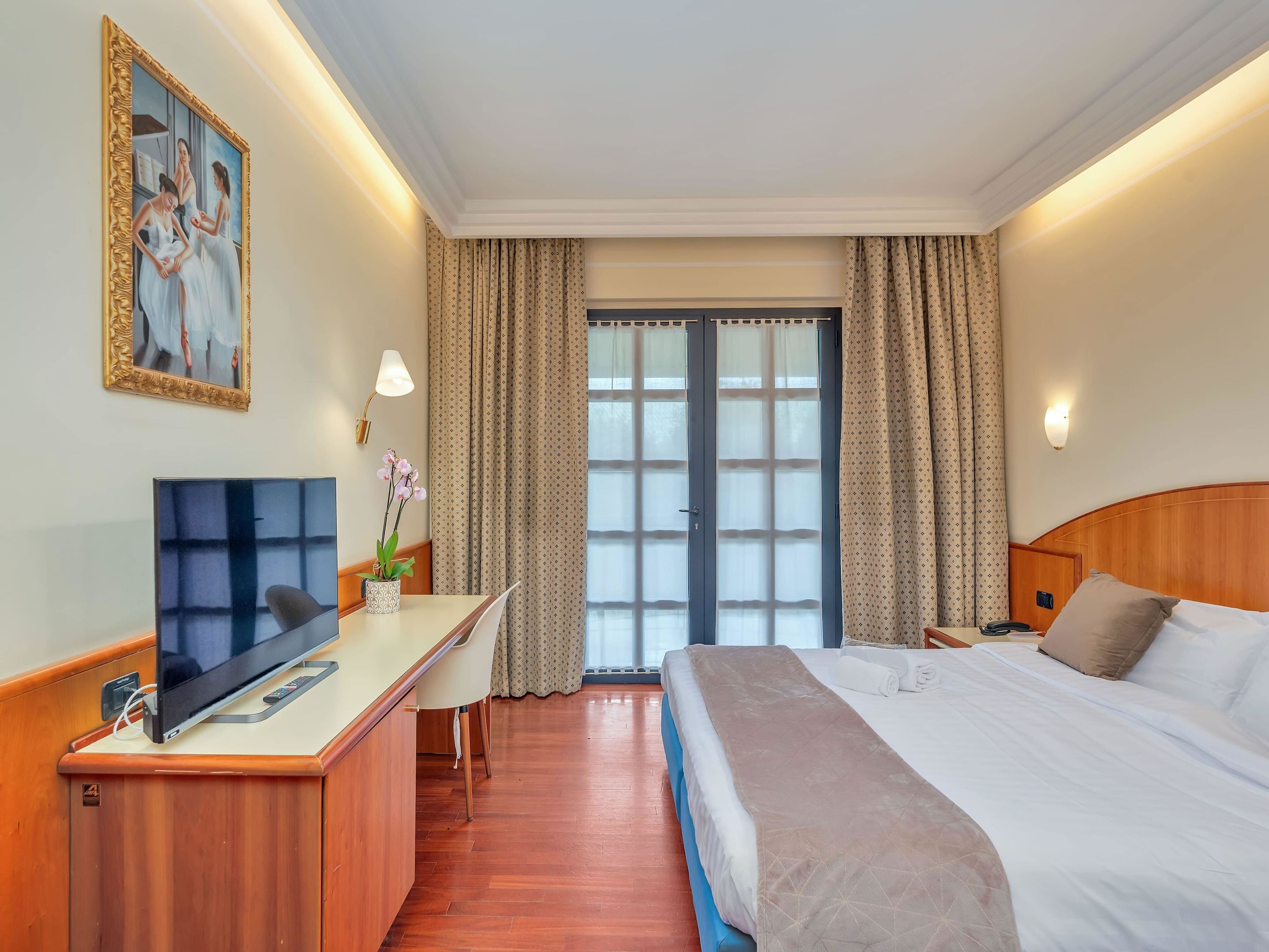 Doppelzimmer | Italienische Bettbezüge von Frette, Allergikerbettwaren