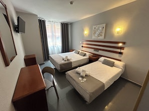 In-room safe, desk, blackout curtains, free cots/infant beds