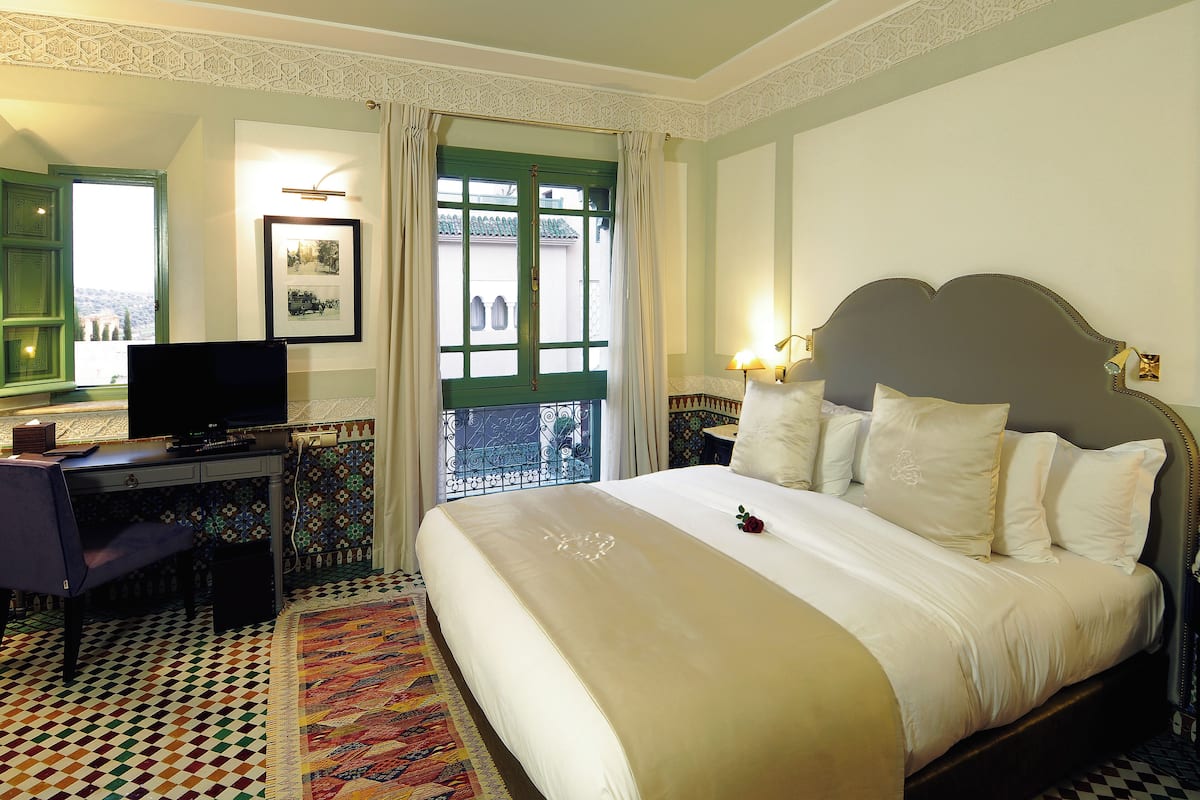 Junior suite | Lakens van Egyptisch katoen, luxe beddengoed, pillowtop-bedden