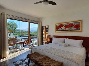 Studio Suite, River View | Minibar, desk, free WiFi, bed sheets - Hotel y Restaurante El Molino (Lunahuana)