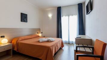 Minibar, in-room safe, desk, blackout curtains