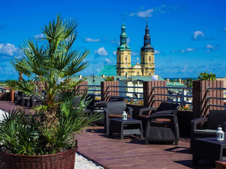Rooftop terrace