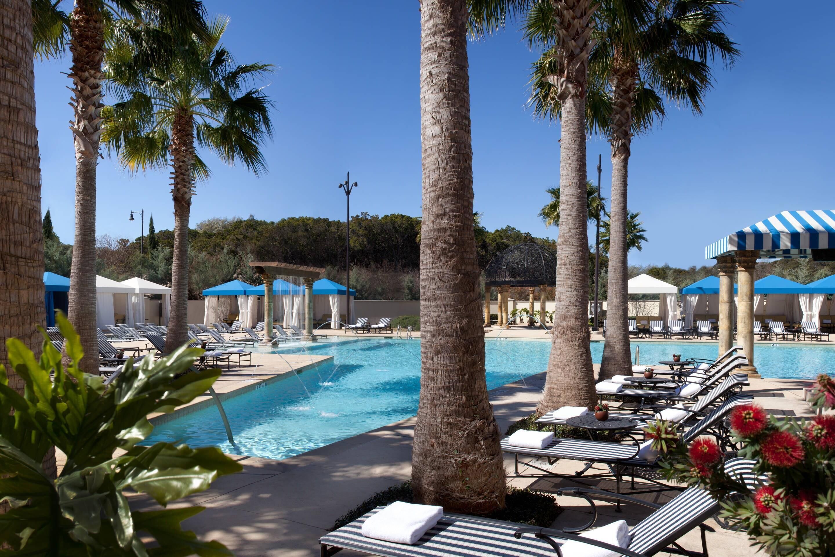 Indoor pool, 2 outdoor pools, cabanas (surcharge), sun loungers