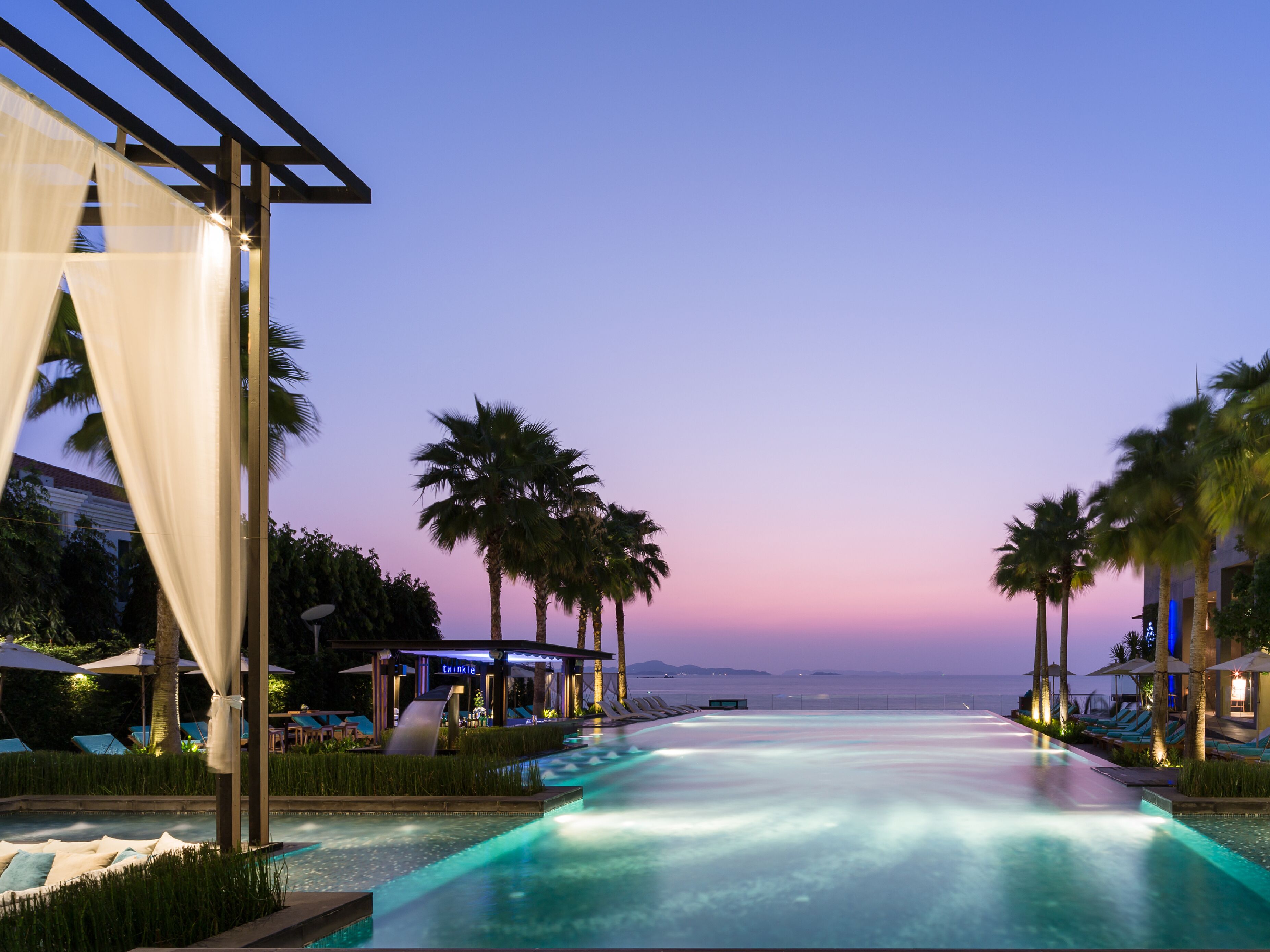 front of property – evening/night