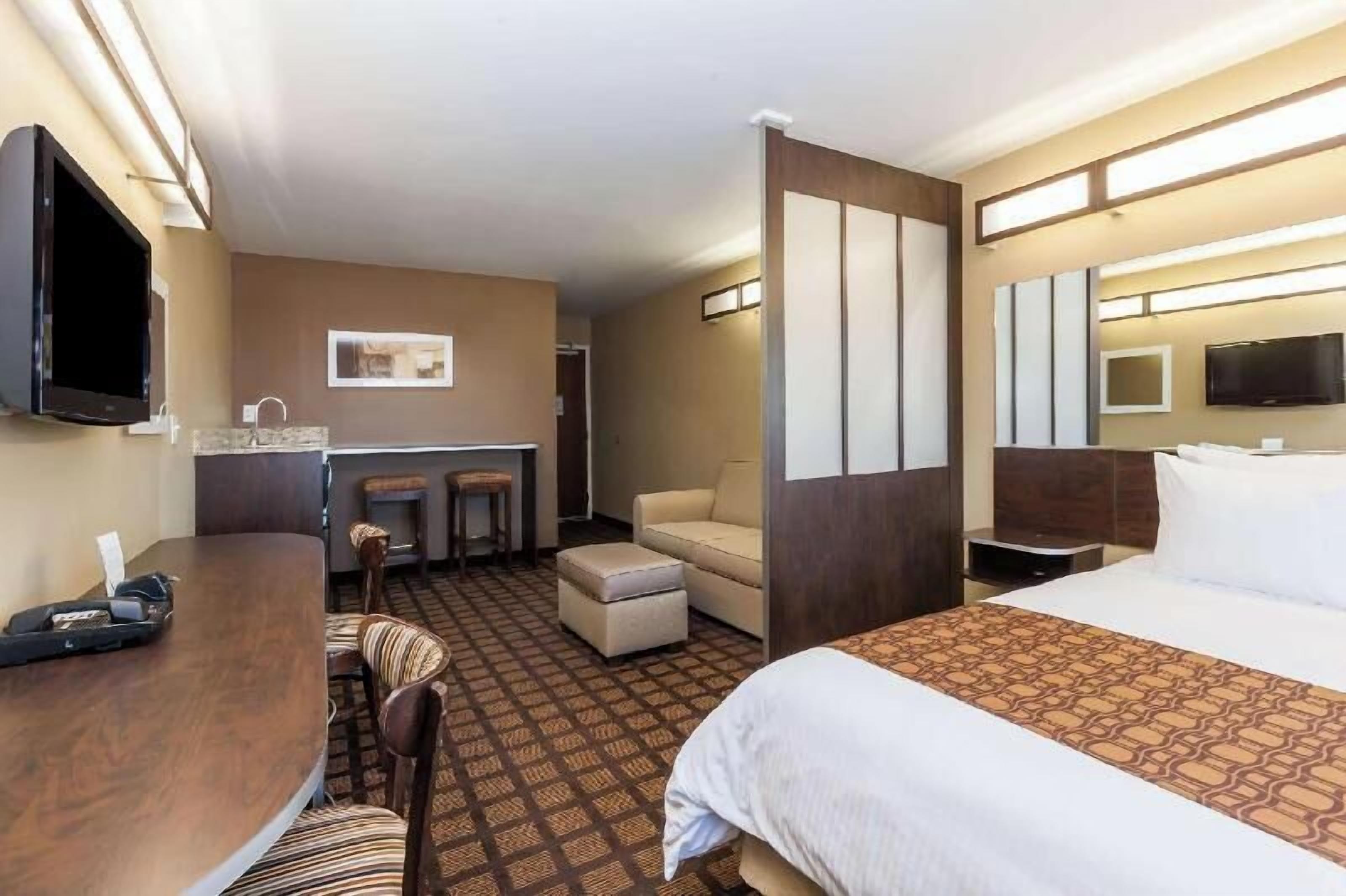 In-room safe, desk, blackout drapes, iron/ironing board