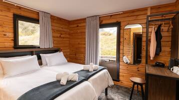 Chambre avec lits jumeaux | Literie hypoallergénique, décoration personnalisée